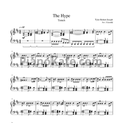 Ноты Twenty one pilots - The hype - предпросмотр