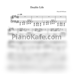 Ноты Pharrell Williams - Double life