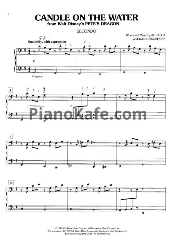 Ноты Disney duets (Сборник нот для фортепиано в 4 руки) - PianoKafe.com