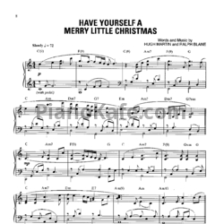 Ноты Jim Brickman - Have yourself a merry little Christmas - предпросмотр