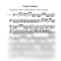 Ноты Conny Sommer - Kalimba - предпросмотр