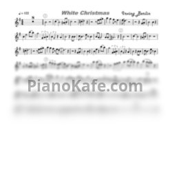 Ноты Mentol, Pete - White Christmas  (GdurSAX) - предпросмотр
