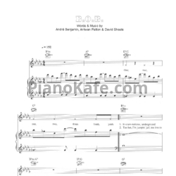 Ноты Outkast - B.O.B