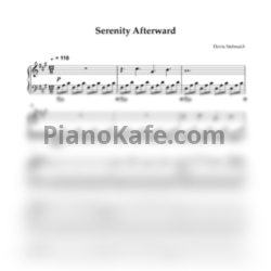 Ноты Denis Stelmakh - Serenity Afterward - предпросмотр