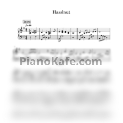 Ноты Kim Jang Woo - Hazelnut - предпросмотр