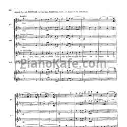 Ноты Жан-Филипп Рамо - Les fetes de Polymnie (Партитура) - предпросмотр