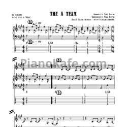 Ноты Birdy - The A Team - предпросмотр