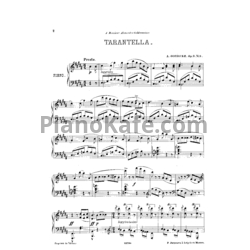 Ноты Александр Гедике - Тарантелла (Op. 9, №3) - предпросмотр