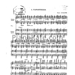 Ноты Карэн Хачатурян - 12 пьес из балета "Чиполлино" (для игры в 4 руки) - предпросмотр