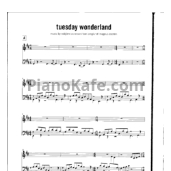 Ноты Esbjörn Svensson Trio - Tuesday wonderland - предпросмотр