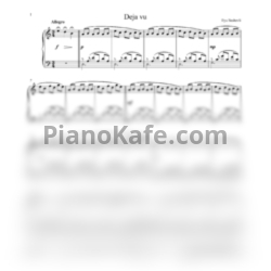 Ноты Ilya Beshevli - Deja vu - предпросмотр