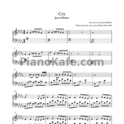 Ноты Jason Walker - Cry