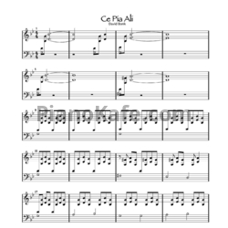 Ноты David Bonk - Ce pia ali