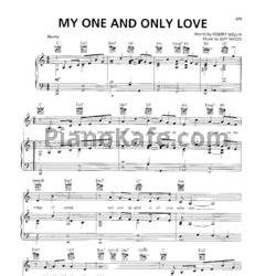 Ноты Guy Wood - My one and only love (2)
