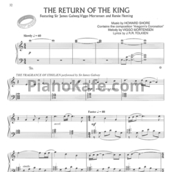 Ноты Howard Shore - Return of the king - предпросмотр