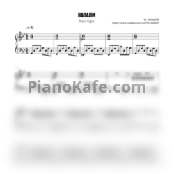 Ноты Макс Корж - Напалм