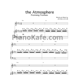 Ноты Jon McLaughlin - The atmosphere - предпросмотр