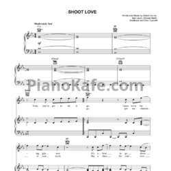 Ноты Maroon 5 - Shoot love - предпросмотр