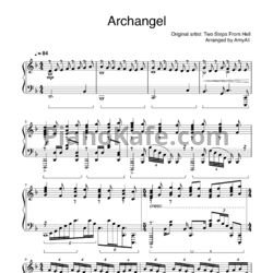 Ноты Two Steps from Hell - Archangel (Arranged by AmyAll)