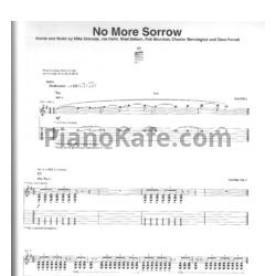 Ноты Linkin Park - No more sorrow (Версия 2) - предпросмотр