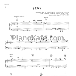 Ноты Ne-yo - In my own words (Книга нот) - предпросмотр