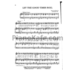 Ноты Ray Charles - Let the good times roll - предпросмотр