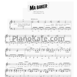 Ноты Boney M - Ma Baker