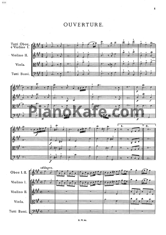 Ноты Георг Гендель - Опера "Сосарм, король Медии" (HWV 30) - PianoKafe.com
