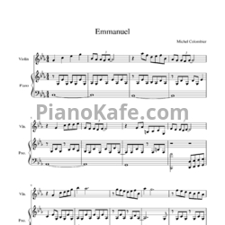 Ноты Michel Colombier - Emmanuel (скрипка)