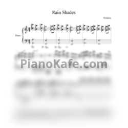 Ноты Sinitana - Rain shades - предпросмотр