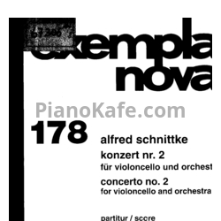 Ноты Альфред Шнитке - Концерт для виолончели с оркестром №2 (Op. 211) - предпросмотр