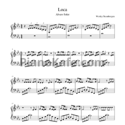 Ноты Alvaro Soler - Loca