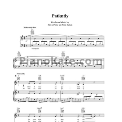 Ноты Journey - Patiently - предпросмотр