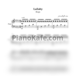 Ноты RIOPY - Lullaby - предпросмотр