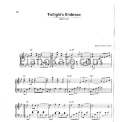 Ноты Kevin Kern - Twilight's embrace - предпросмотр