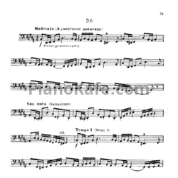 Ноты В. Блажевич - Этюд №56 - предпросмотр