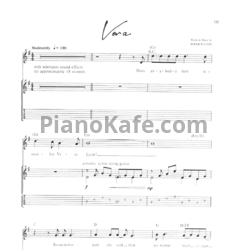 Ноты Pink Floyd - Vera (Guitar tabs) - предпросмотр