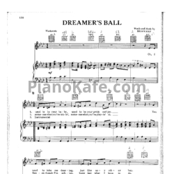 Ноты Queen - Dreamer's ball - предпросмотр