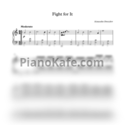 Ноты Alexander Demidov - Fight for It