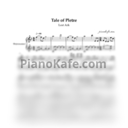Ноты Tale of Pletze - Lost ark (Piano cover)