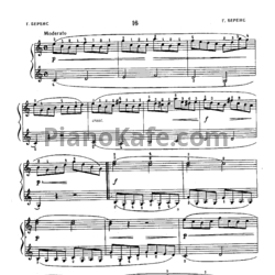 Ноты Герман Беренс - Этюд (Соч. 70, №32) - предпросмотр