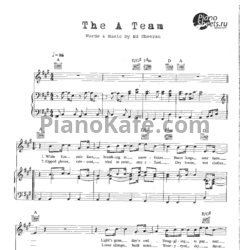 Ноты Ed Sheeran - Plus / + (Книга нот) - предпросмотр