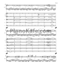 Ноты Леонид Левашкевич - Февраль (Партитура для симфонического оркестра) - предпросмотр