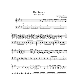 Ноты Hoobastank - The reason (2)