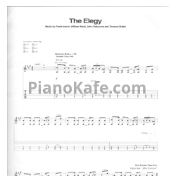 Ноты Black Sabbath - The elegy (Guitar tabs) - предпросмотр