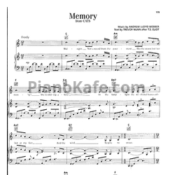 Ноты Barry Manilow - Memory - предпросмотр