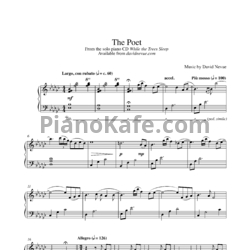 Ноты David Nevue - The poet - предпросмотр