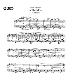 Ноты Леош Яначек - В тумане