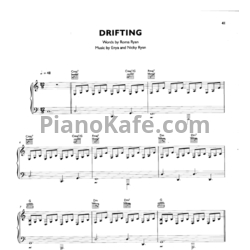 Ноты Enya - Drifting - предпросмотр