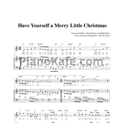 Ноты Frank Sinatra - Have Yourself a Merry Little Christmas (Версия 2) - предпросмотр
